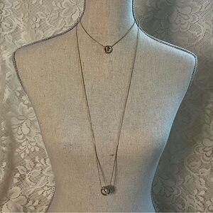 Express Gold Layered Necklace Set